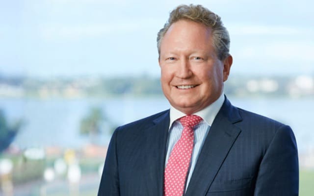Cover Image for Andrew Forrest sparks a merger and acquisition race for small miners