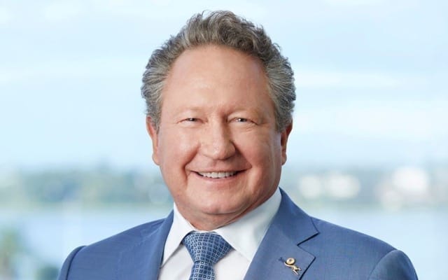 Cover Image for Andrew Forrest blazes a nickel trail