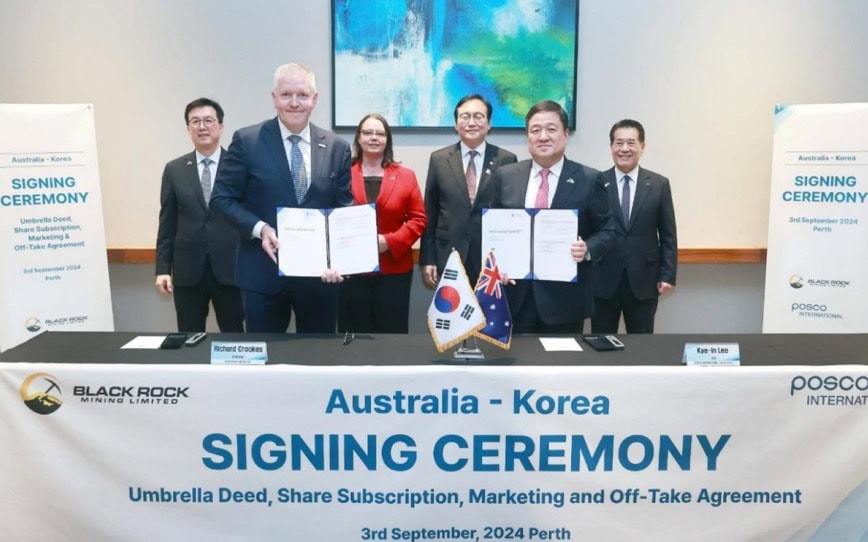Cover Image for Black Rock Mining secures US$40m POSCO investment for Mahenge graphite offtake