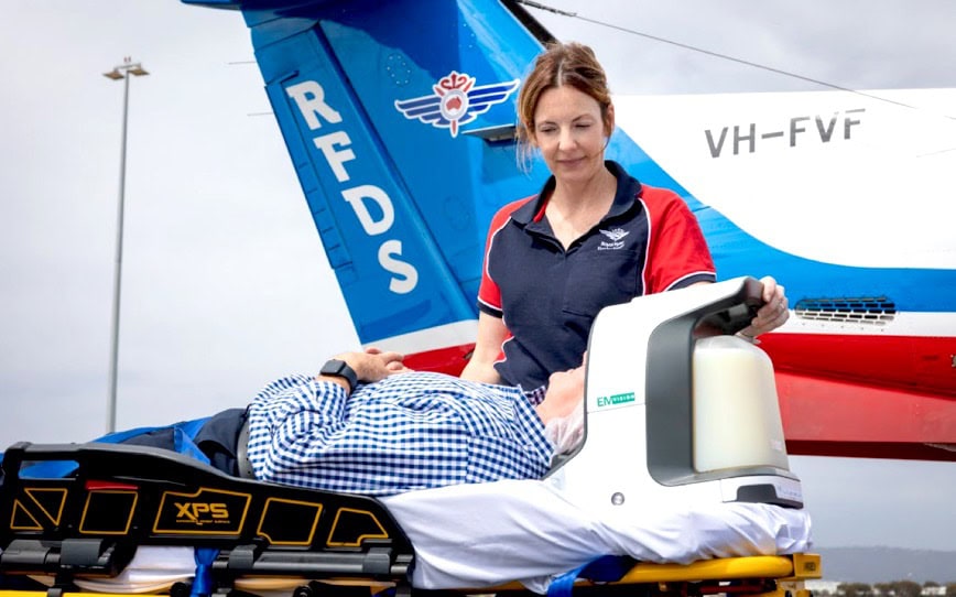 Cover Image for EMVision Medical Devices’ First Responder passes aeromedical testing for stroke and TBI care