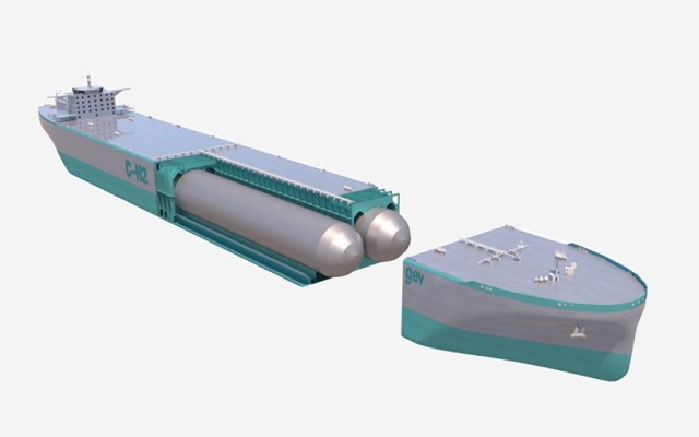 Global Energy Ventures ASX GEV compressed hydrogen American Bureau of Shipping ABS