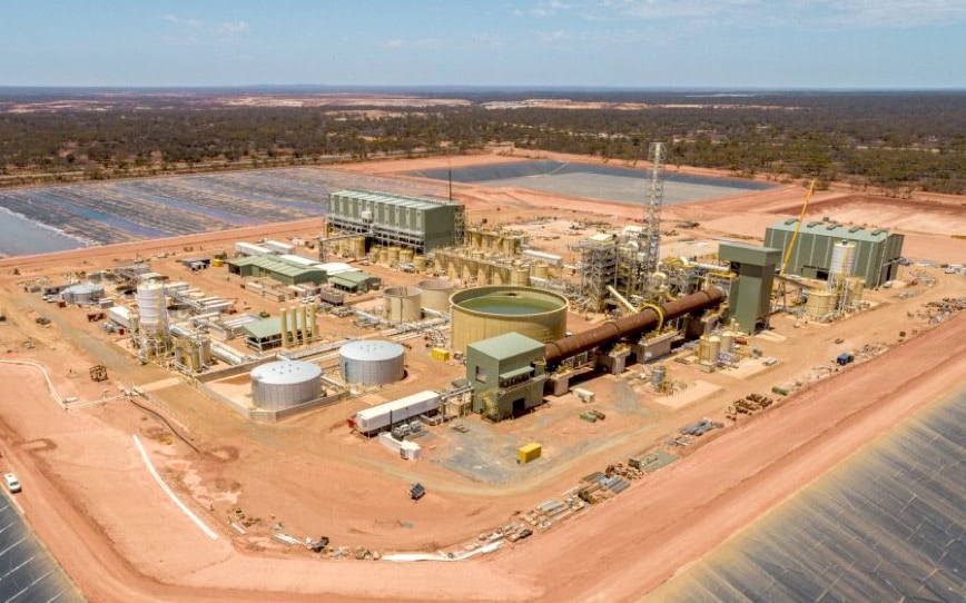 Lynas Rare Earths ASX LYC Kalgoorlie processing plant opened