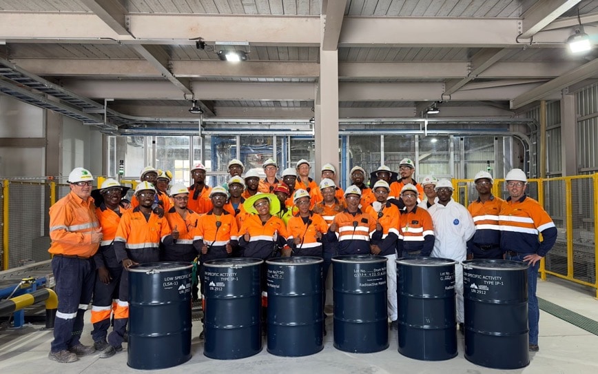 Cover Image for Paladin Energy achieves commercial uranium production at Langer Heinrich