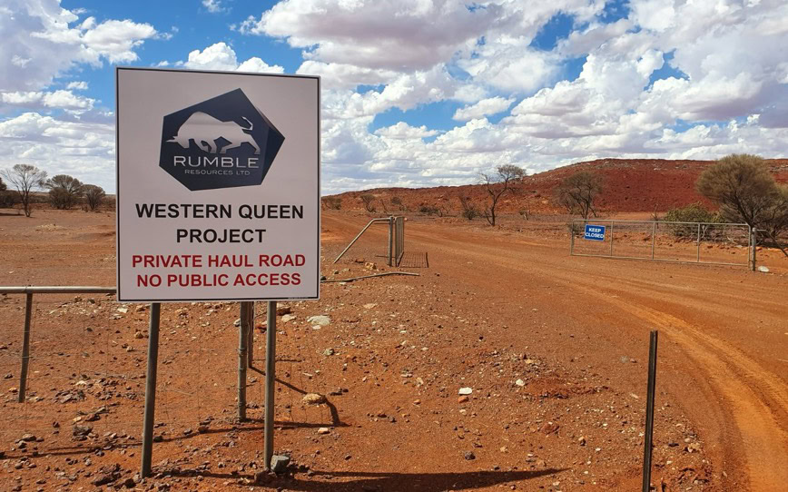 Cover Image for Rumble Resources to accelerate drilling at Western Queen after 76% MRE increase