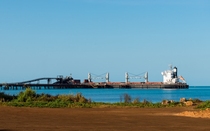 Cover Image for South32 halts guidance as cyclone Megan batters manganese operations on Groote Eylandt