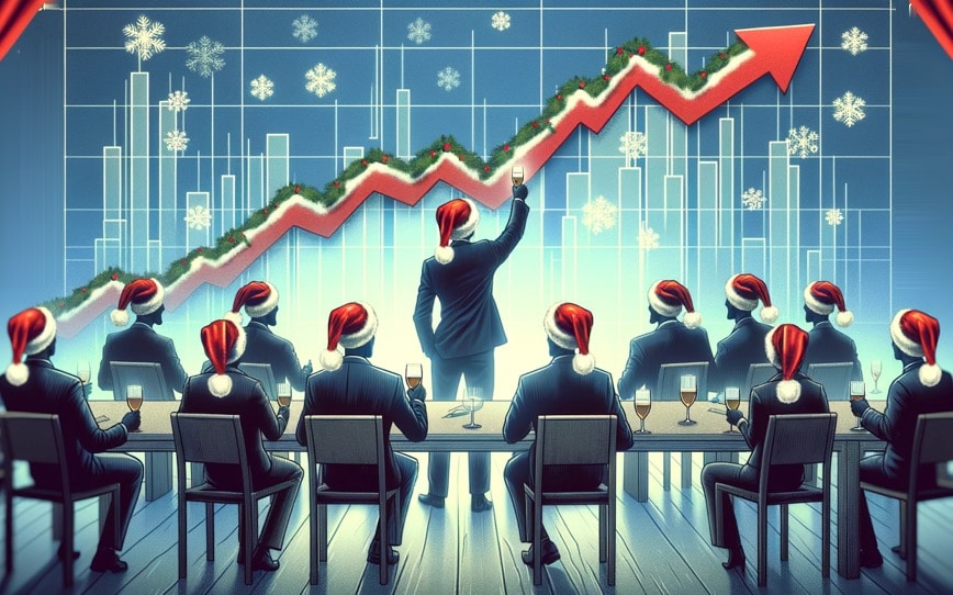 Cover Image for Market wrap: Santa keeps the share market rally going with a week to go